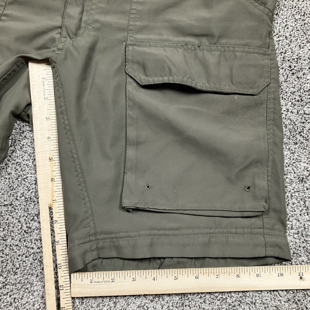 Boy Scouts‎ Of America Shorts Mens Small Green Cargo Uniform Switchbacks Relaxed - Picture 6 of 9